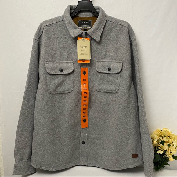 Jachs Men Premium Shirt Wool Blend 